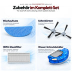 Nereva™ Orbit Saugroboter mit Wischfunktion und Laser-Navigation