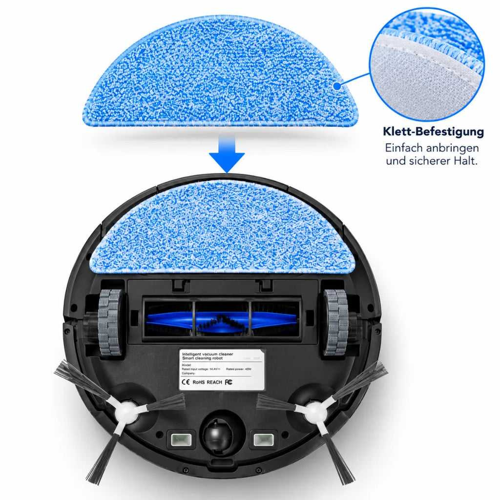 Nereva™ Wischtücher für Orbit Saugroboter – 3er-Set